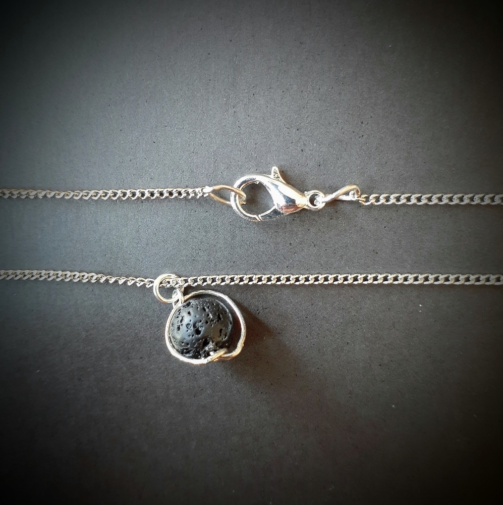 Lava Rock Necklace - Picture 2 of 3
